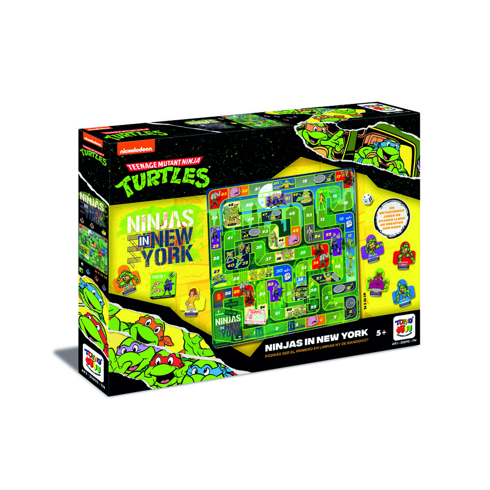 JUEGO DE MESA STRAWBERRY NINJAS IN NEW YORK - 1