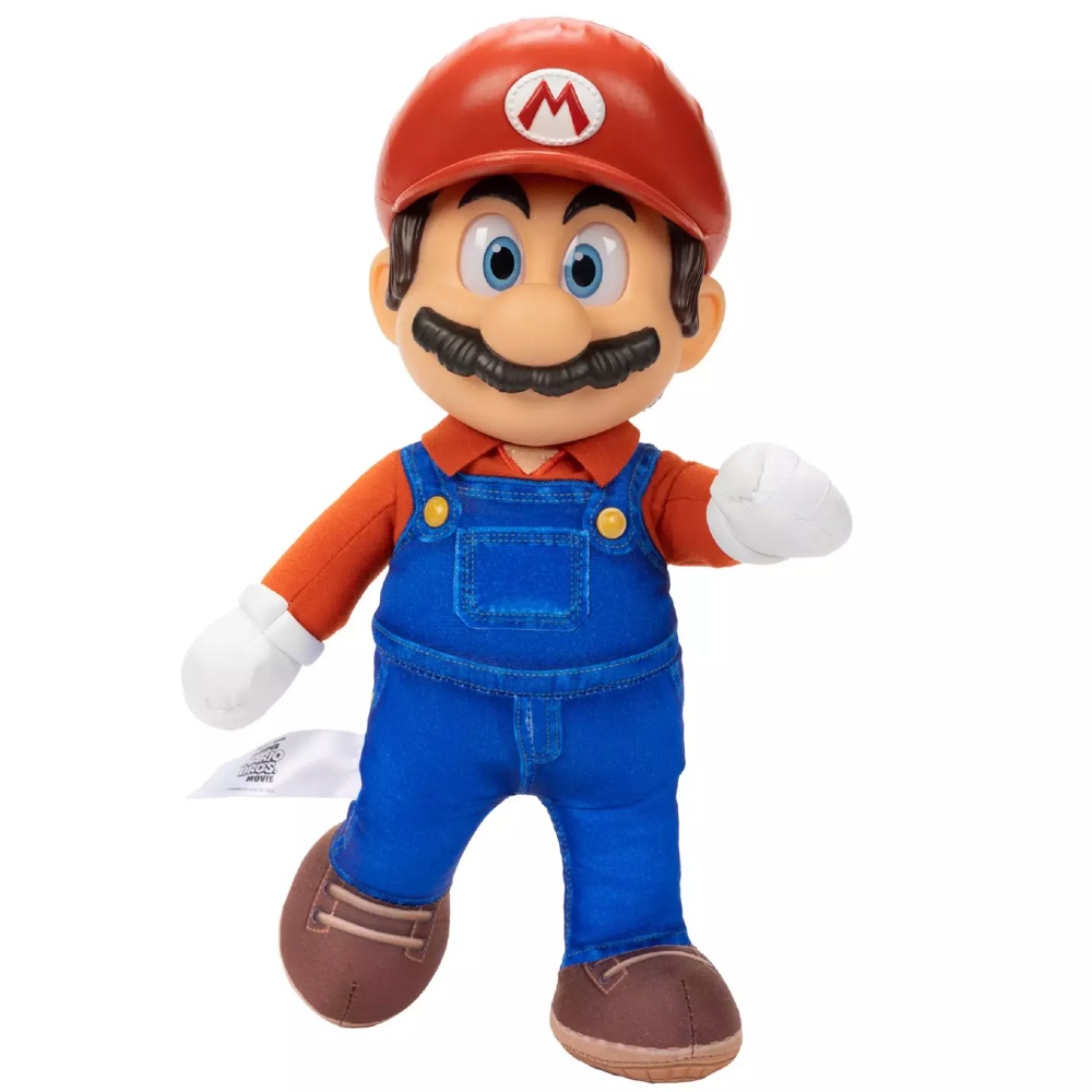 FIGURA DE ACCION NINTENDO 41726 ARTICULABLE PELUCHE MARIO BROS - 4