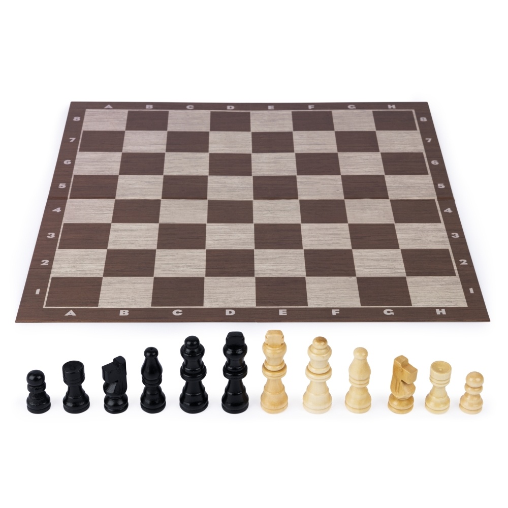 JUEGO DE MESA SPIN MASTER GAMES 6065339 AJEDREZ MADERA - 2