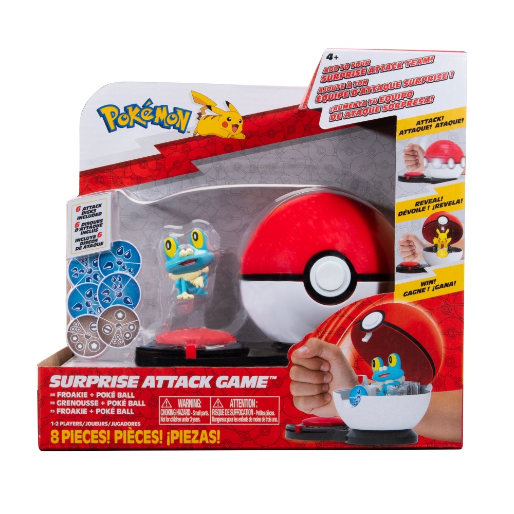 PACK FIGURAS DE ACCIÓN POKÉMON ATAQUE SORPRESA - 2