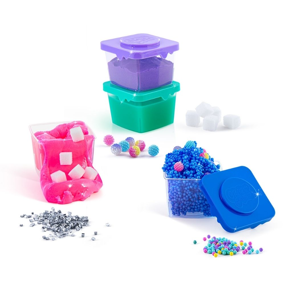 PACK 4 CANAL TOYS CCC 28 SLIME MIX IN SENSATIONS POTES TEXTURAS SATISFACTORIAS - 6