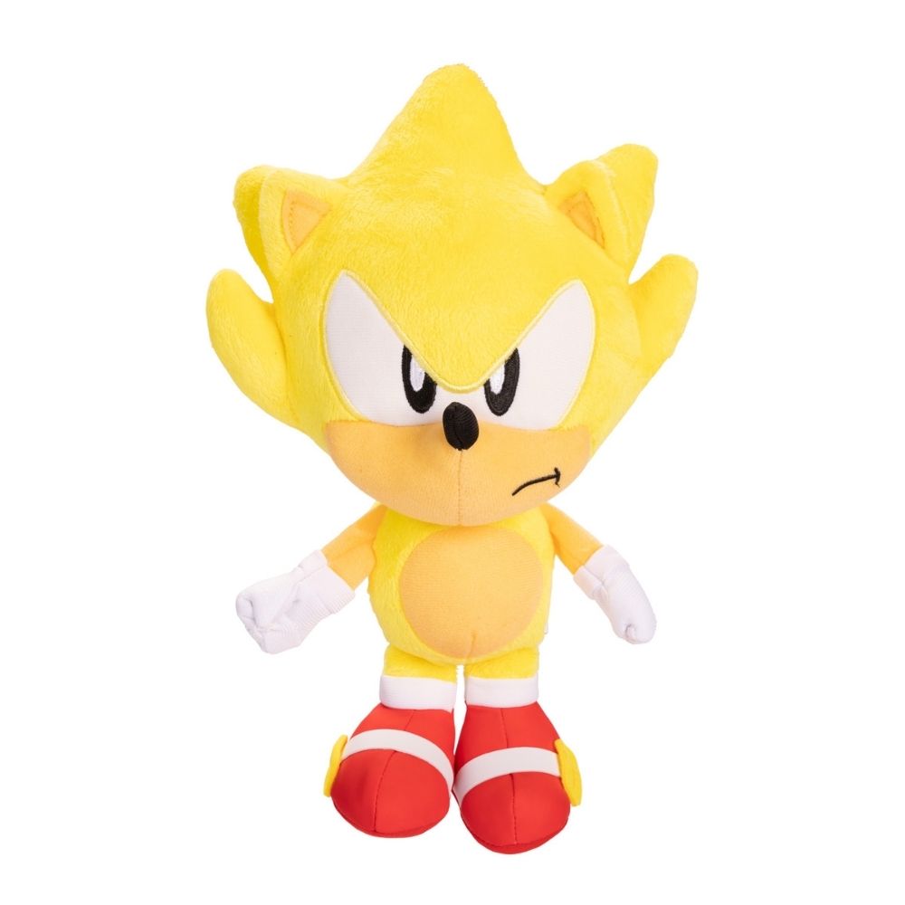 Sonic The Hedgehog Plush Toy Set – 4 Pack: Blue, Yellow, Red, Black, 12 Inch Animator Dolls