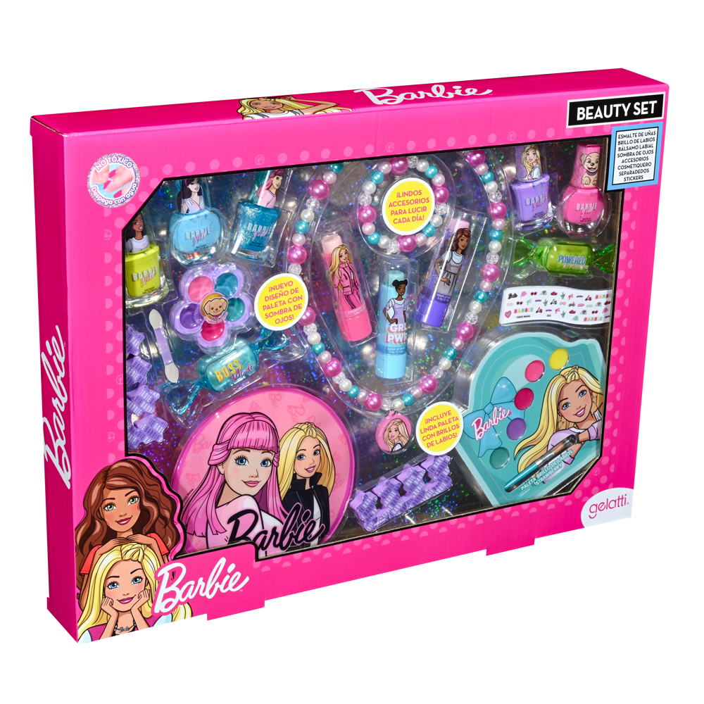 gelatti estuche de maquillaje barbie