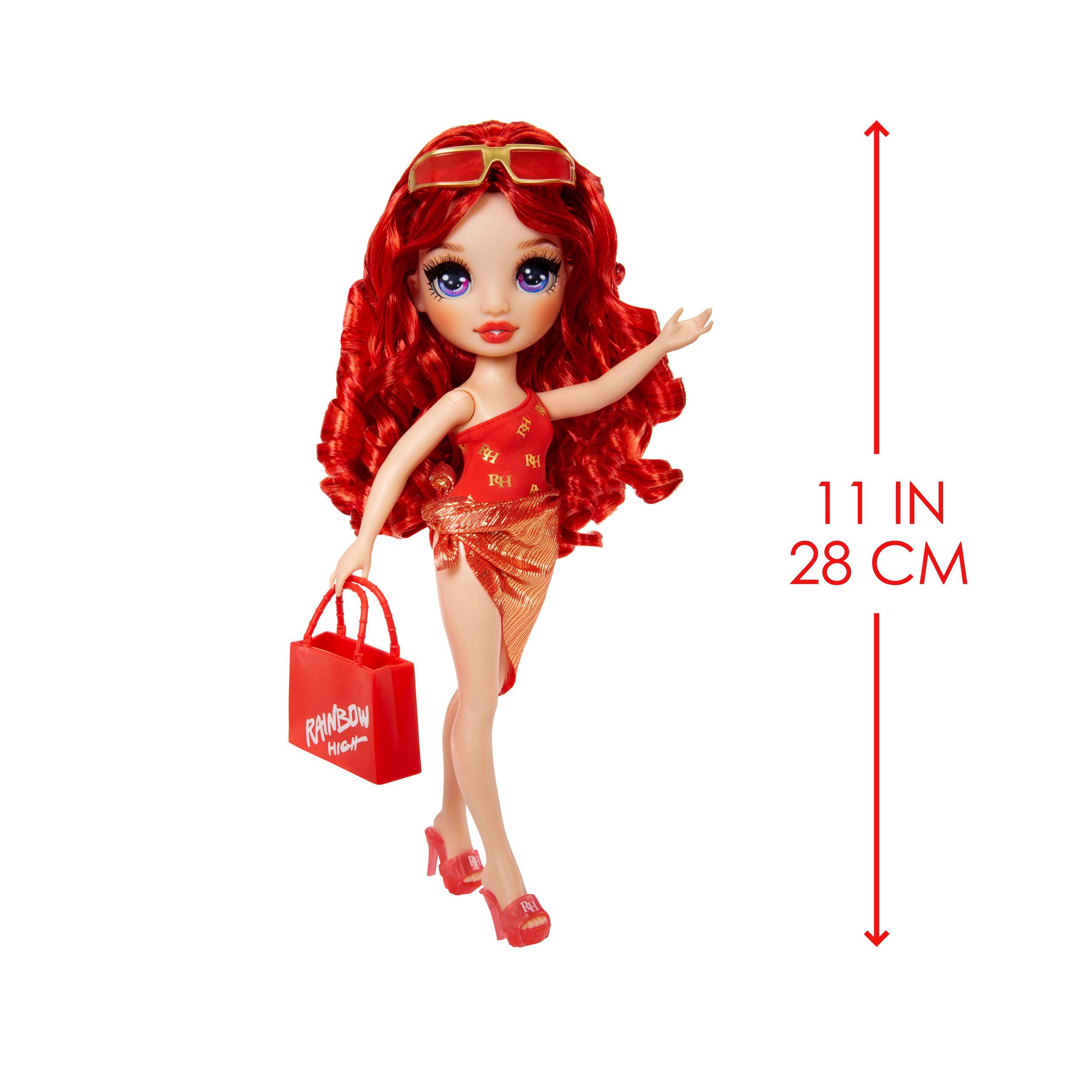 Ruby Ripley Ripley - MUÑECA RAINBOW HIGH 507277 SWIM & STYLE FASHION RUBY