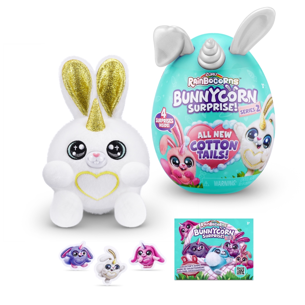 PELUCHE RAINBOCORNS 9280 CONEJO SORPRESA - 2