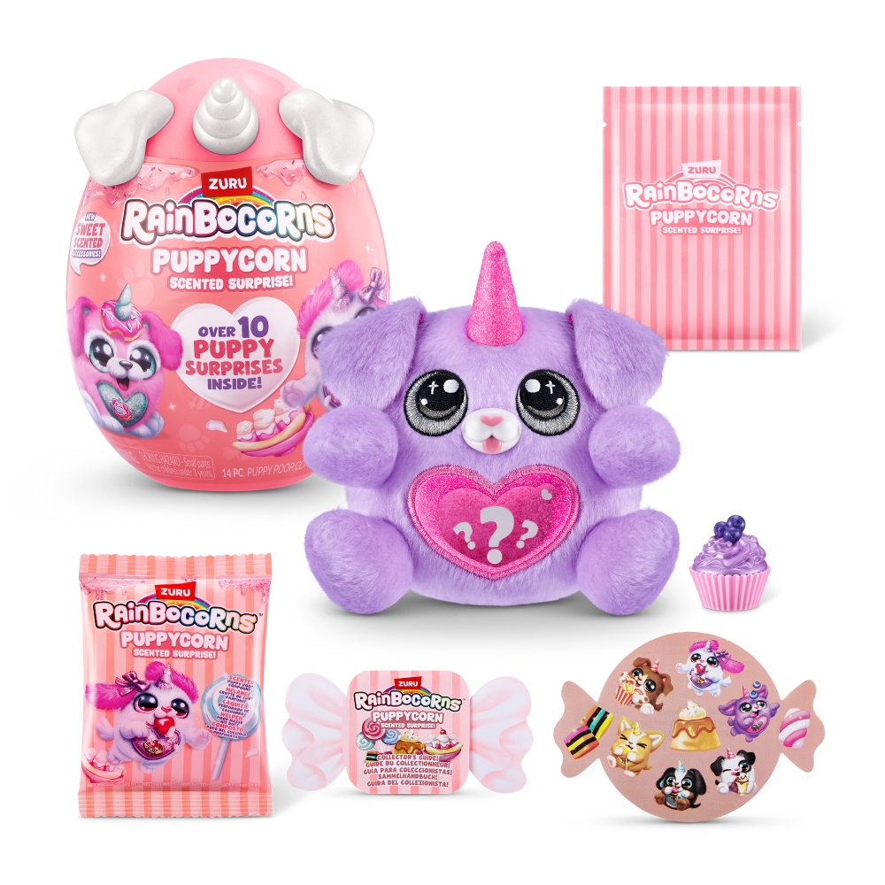 PELUCHE 9298 ANIMAL AROMA SORPRE RAINBOCORNS - 4