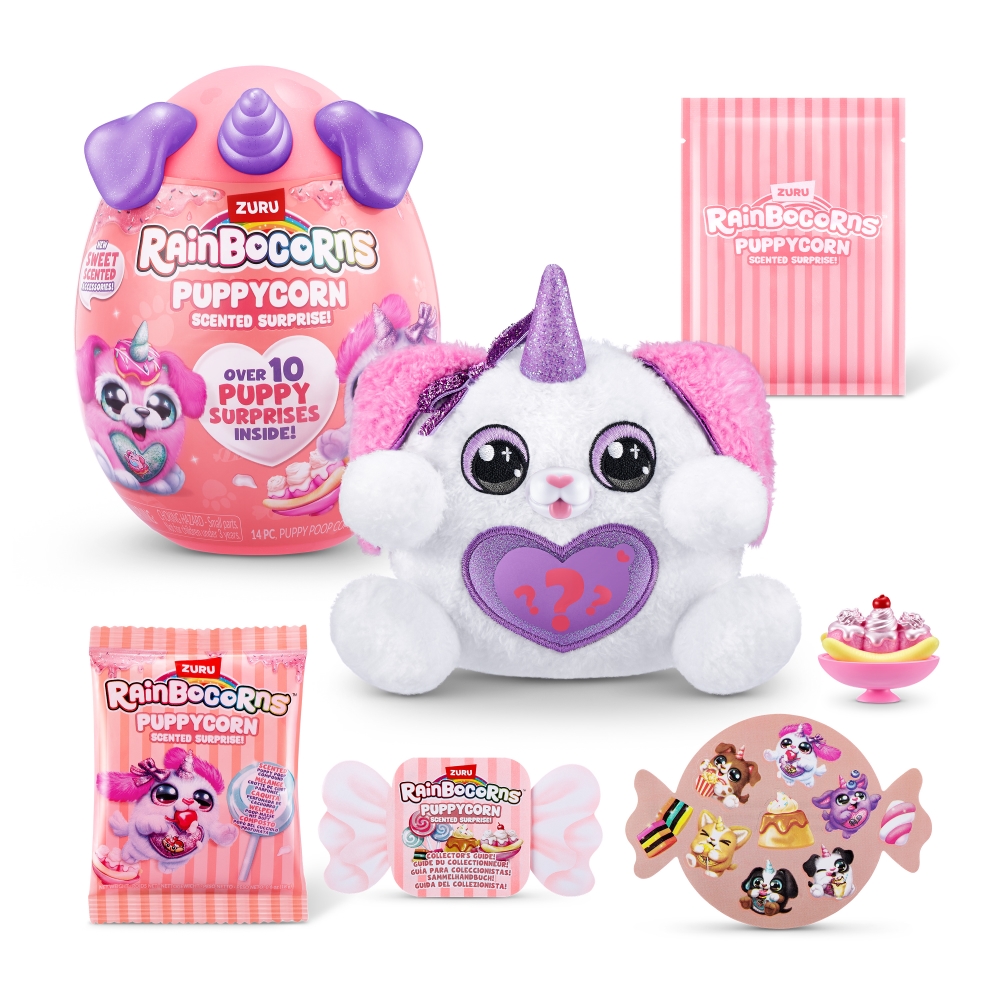 PELUCHE 9298 ANIMAL AROMA SORPRE RAINBOCORNS - 5