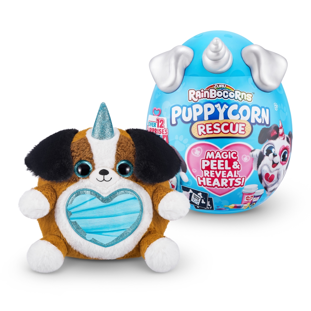 PELUCHE RAINBOCORNS 9261 CACHORRO RESCATE SORPRESA - 2