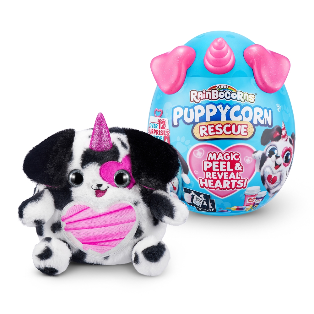 PELUCHE RAINBOCORNS 9261 CACHORRO RESCATE SORPRESA - 3