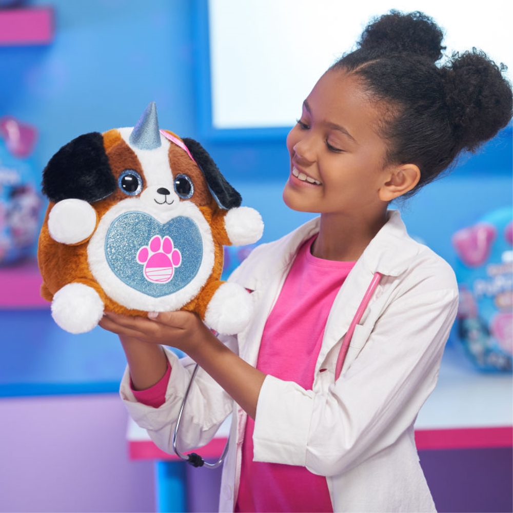 PELUCHE RAINBOCORNS 9261 CACHORRO RESCATE SORPRESA - 10