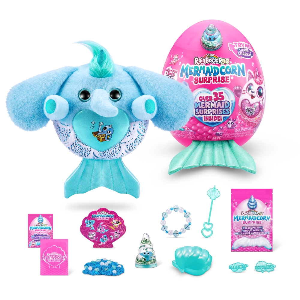 PELUCHE RAINBOCORNS SIRENA SORPRES ASST RAINBOCORNS - 5