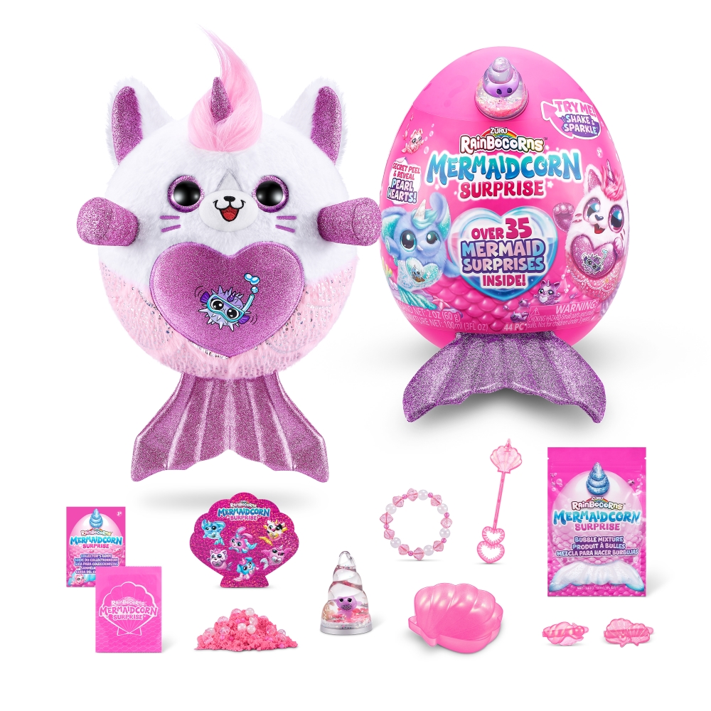 PELUCHE RAINBOCORNS SIRENA SORPRES ASST RAINBOCORNS - 1