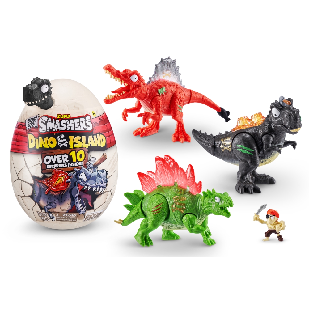 FIGURA DE ACCION SMASHERS 7486 MINI HUEVO DINO ISLAND SORPRESA ASST - 2