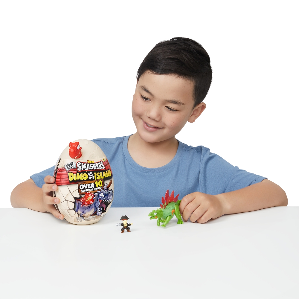 FIGURA DE ACCION SMASHERS 7486 MINI HUEVO DINO ISLAND SORPRESA ASST - 7