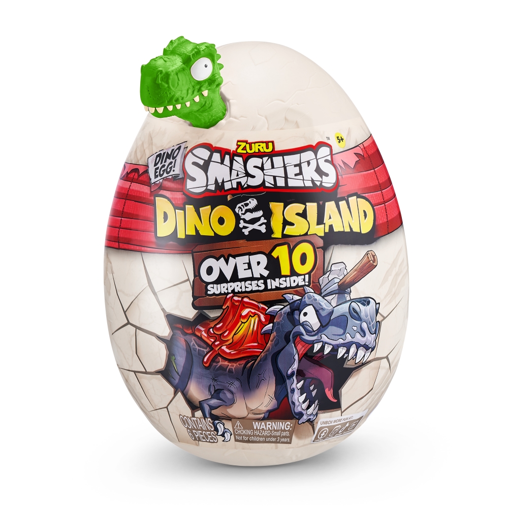FIGURA DE ACCION SMASHERS 7486 MINI HUEVO DINO ISLAND SORPRESA ASST - 1