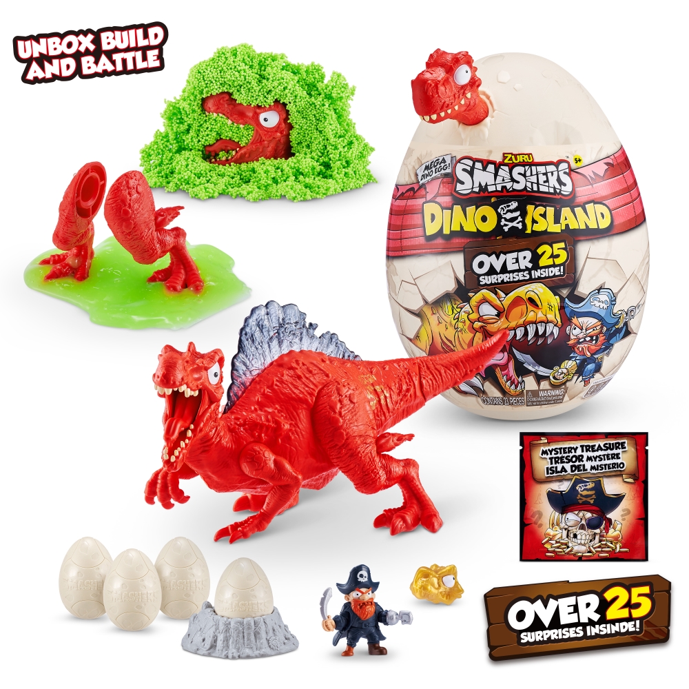 JUGUETE SMASHERS 7487 MEGA DINO ISLAND SORPRESA - 2