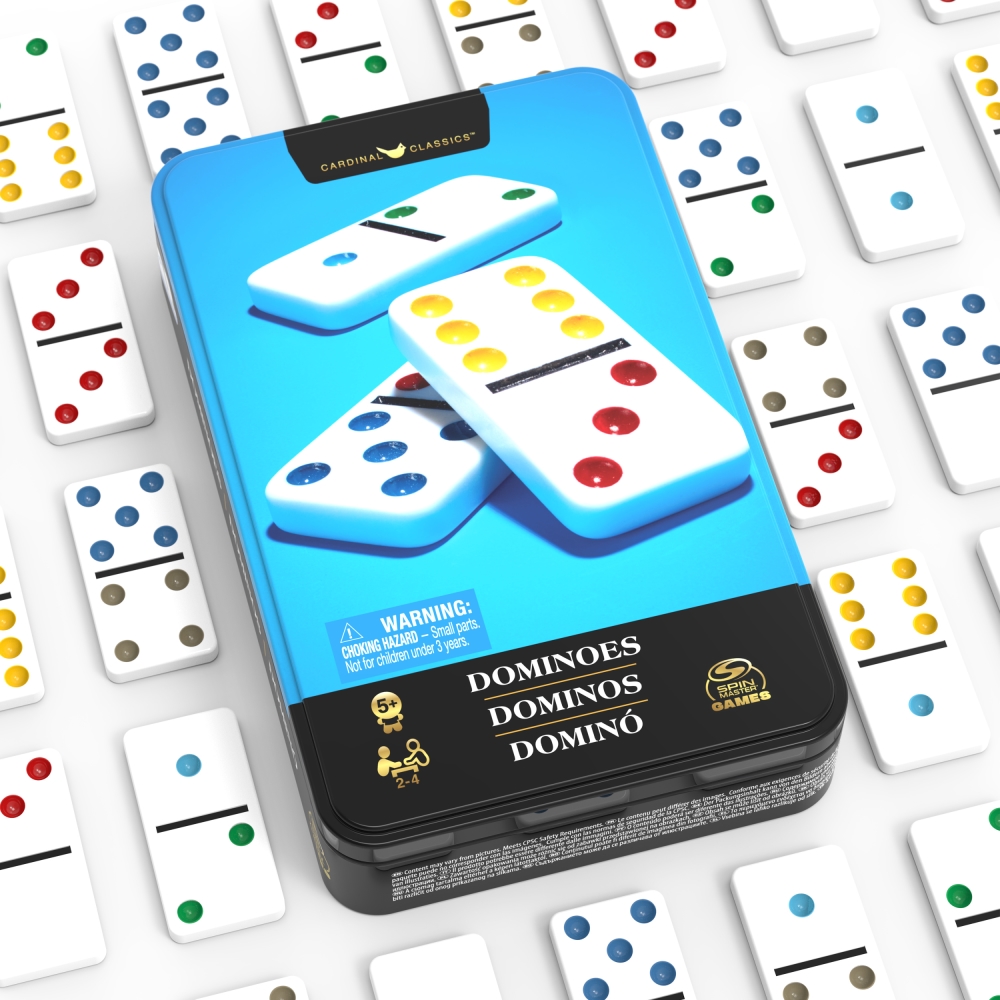 JUEGO DE MESA SPIN MASTER GAMES 6065369 DOMINO - 1