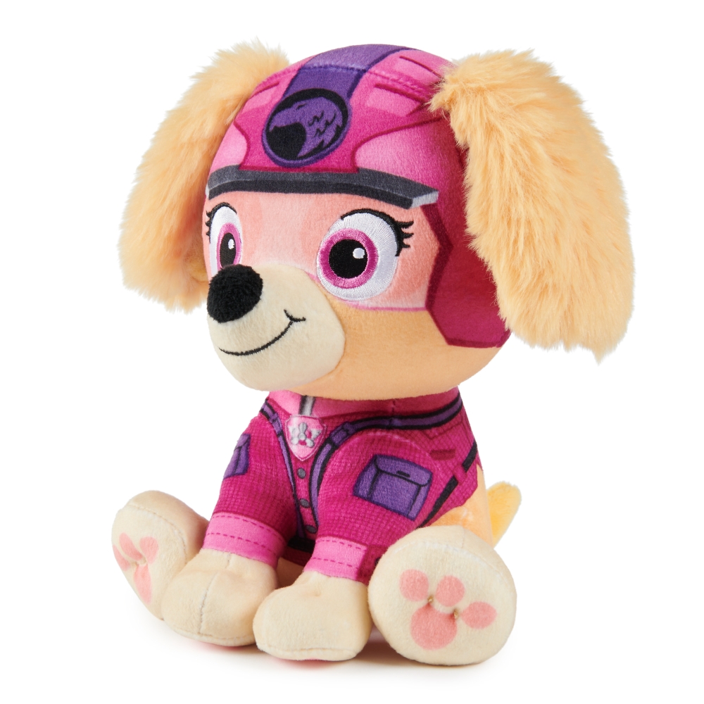 Cestino Pasquale Jumbo Peluche Paw Patrol Chase - Cesto Regalo Per Uova E Dolciumi
