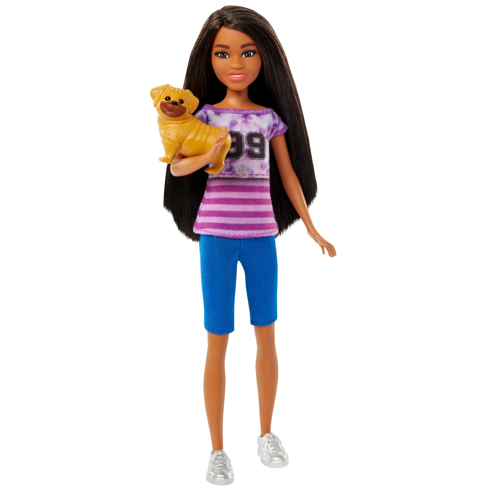MUÑECA BARBIE HRM06 LIGAYA PERRO MASCOTA STACIE AL RESCATE MATTEL - 1