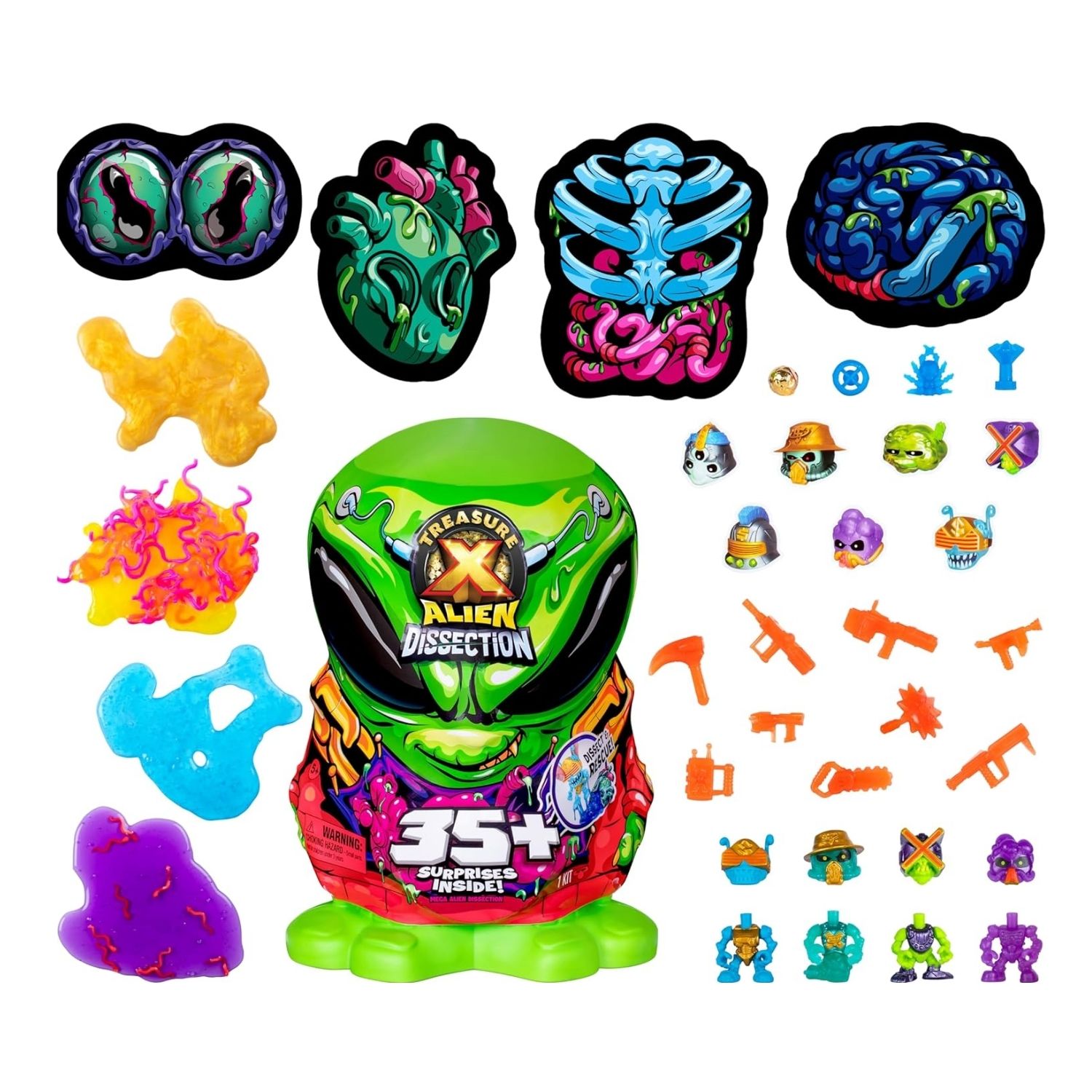 FIGURA ACCION TREASURE X 41773 DISSECTION ALIENS MEGA ALIEN