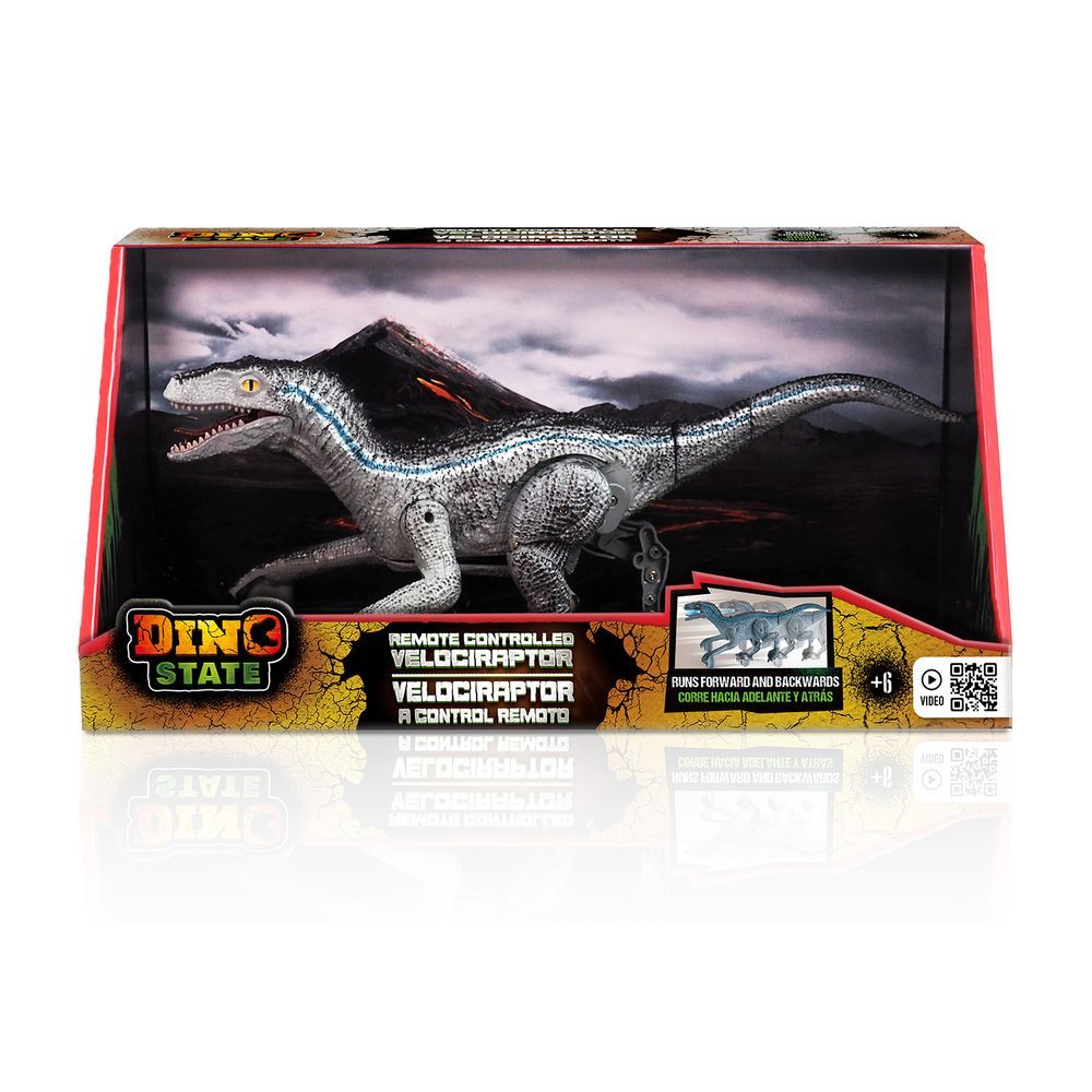 FIGURA ACCIÓN STRAWBERRY VELOCIRAPTOR RADIO CONTROL NIÑOS 6 AÑOS A MAS DS006 - 1