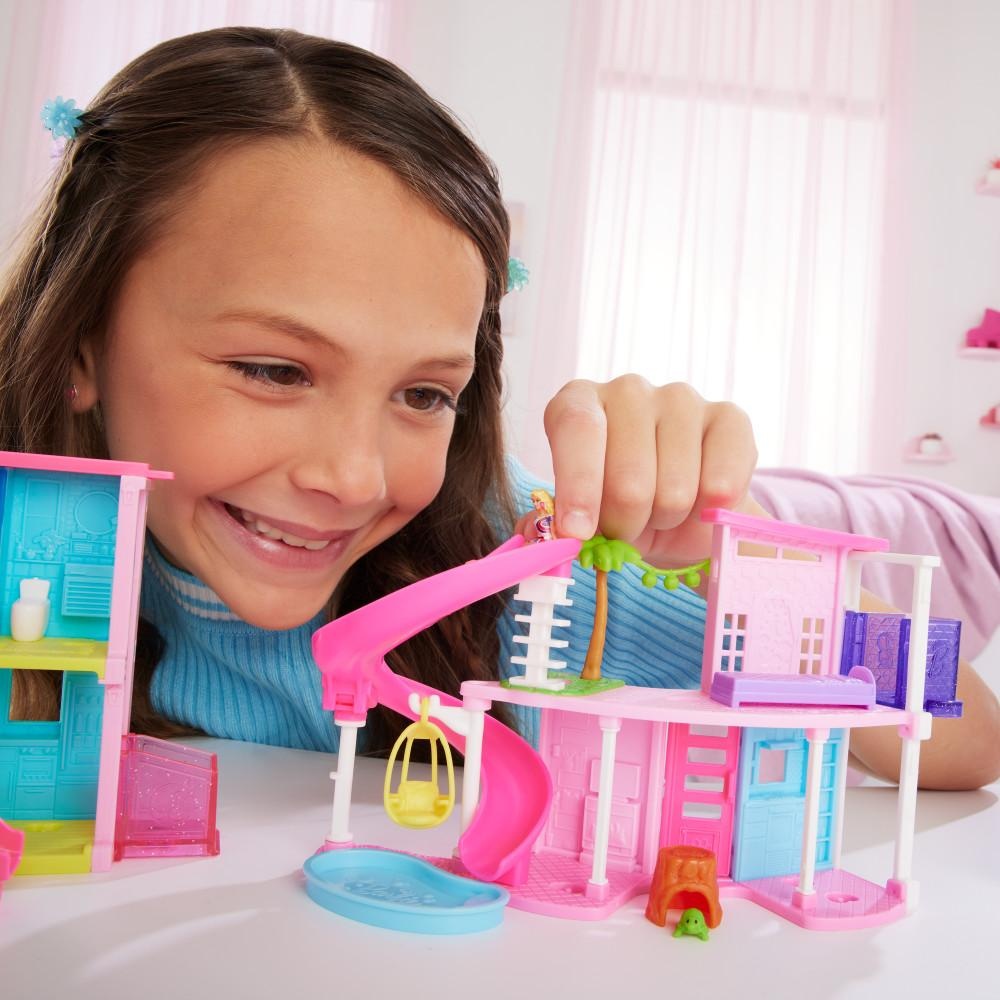 MINI CASA BARBIE MUNECAS SORPRESA HYF44 - 2