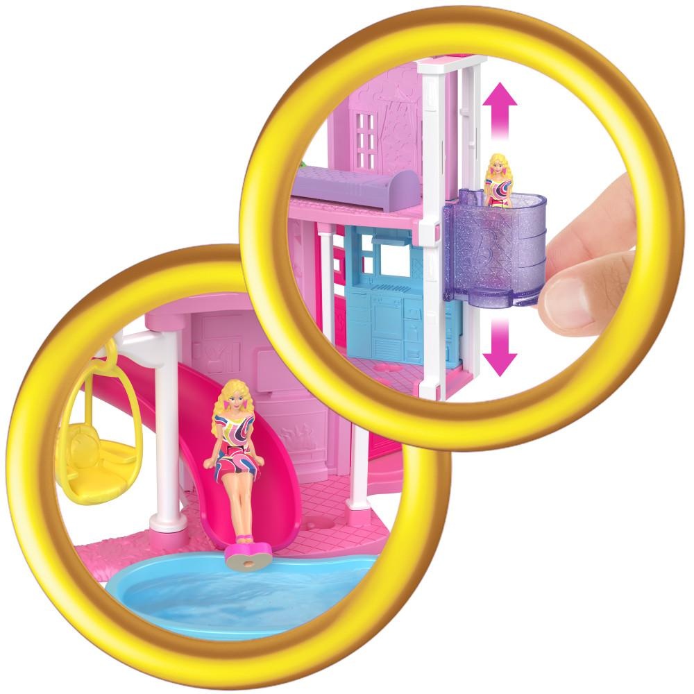 MINI CASA BARBIE MUNECAS SORPRESA HYF44 - 4