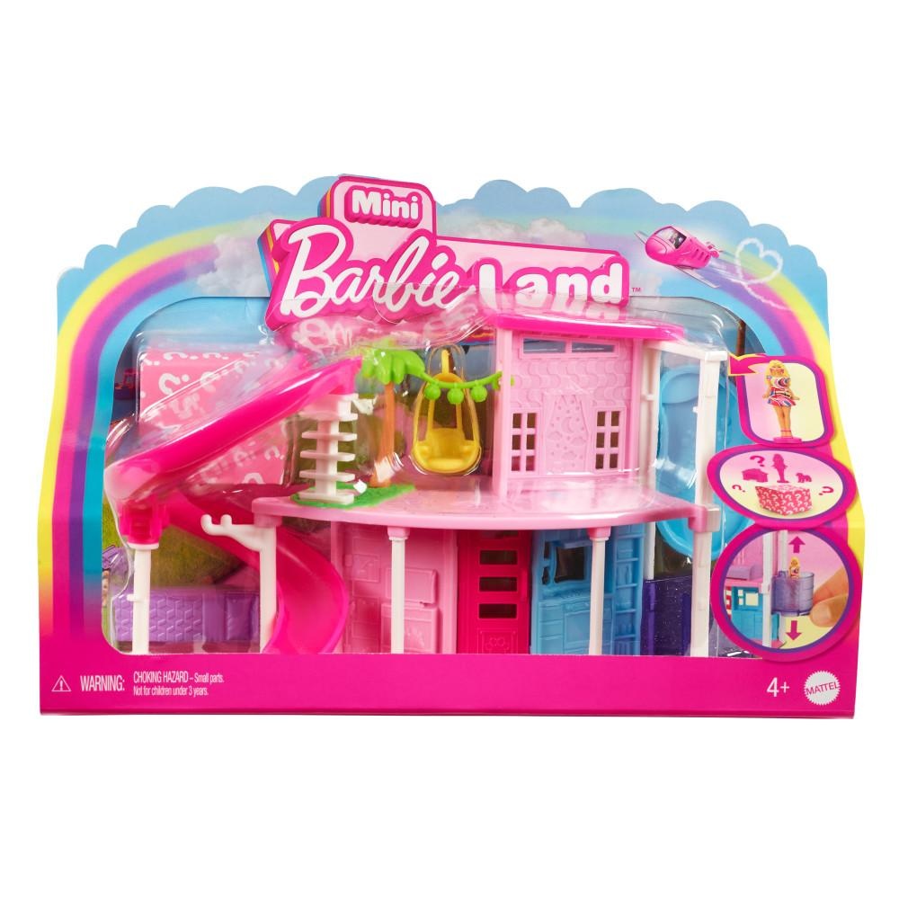 MINI CASA BARBIE MUNECAS SORPRESA HYF44 - 1