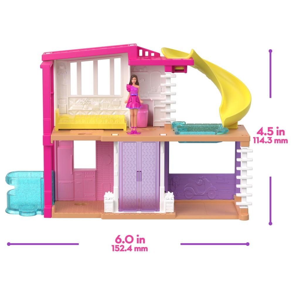 MINI CASA BARBIE MUNECAS SORPRESA HYF44 - 5