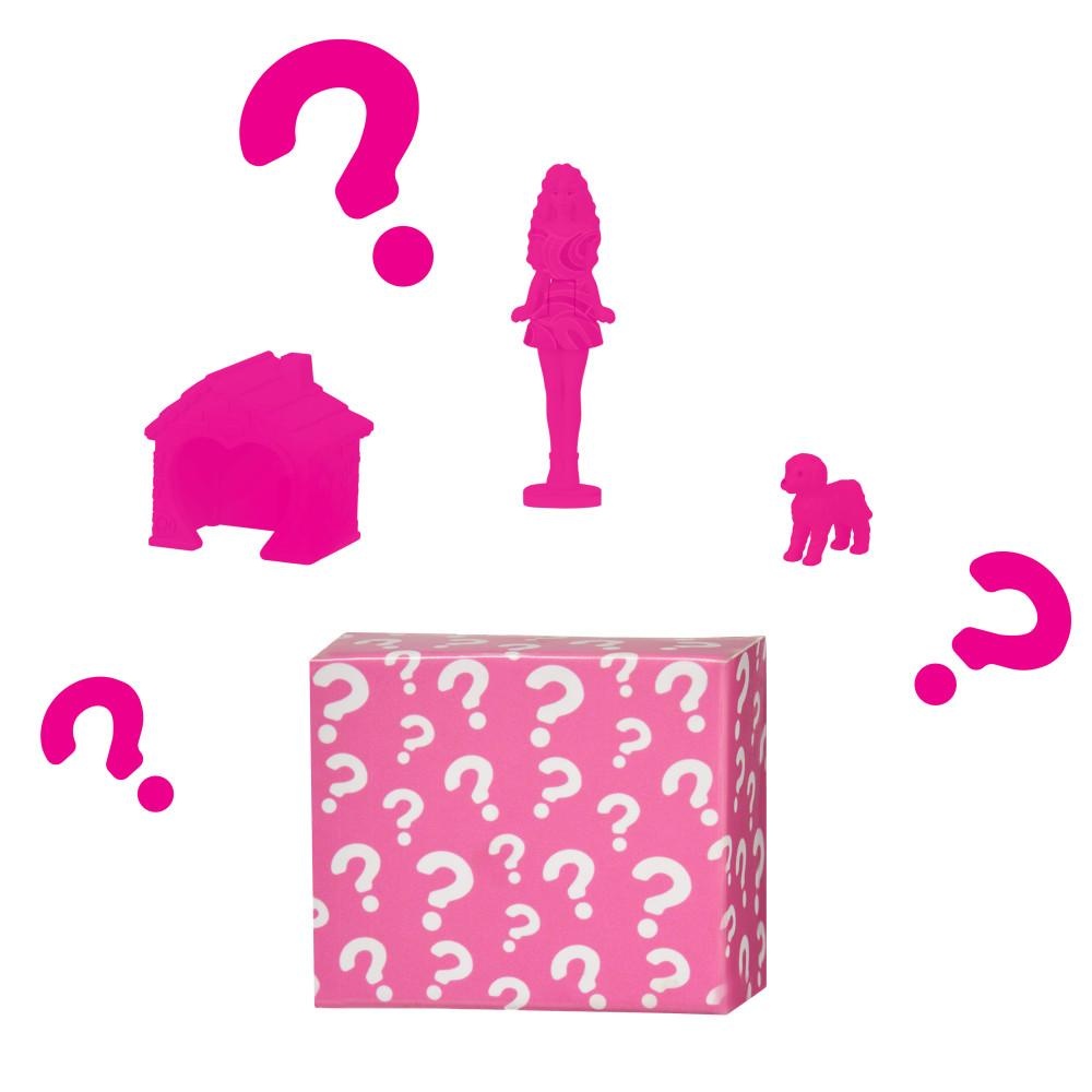 MINI CASA BARBIE MUNECAS SORPRESA HYF44 - 6