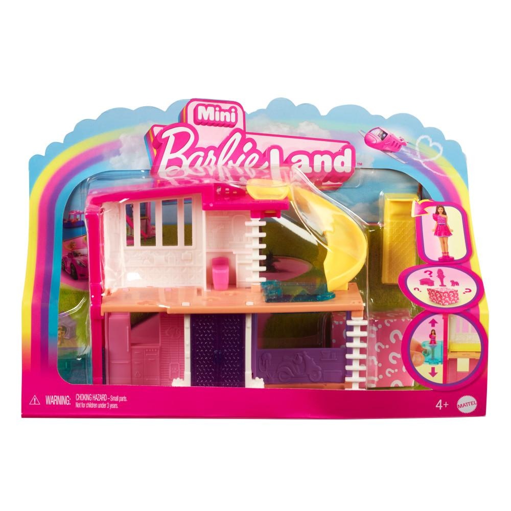 MINI CASA BARBIE MUNECAS SORPRESA HYF44 - 1