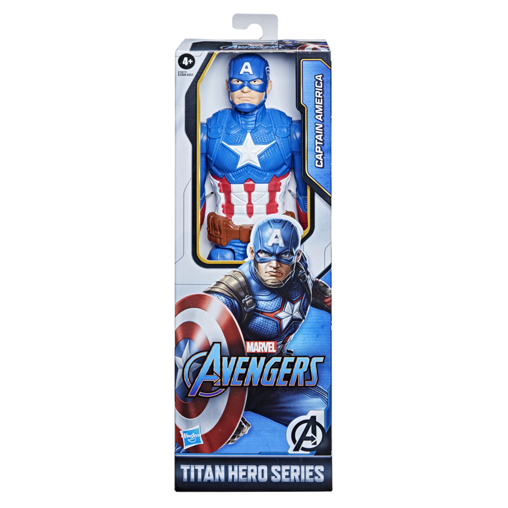FIGURA ACCIÓN MARVEL JUGUETE AVENGERS TITAN HERO FIGURE CAPTAIN AMERICA - 2