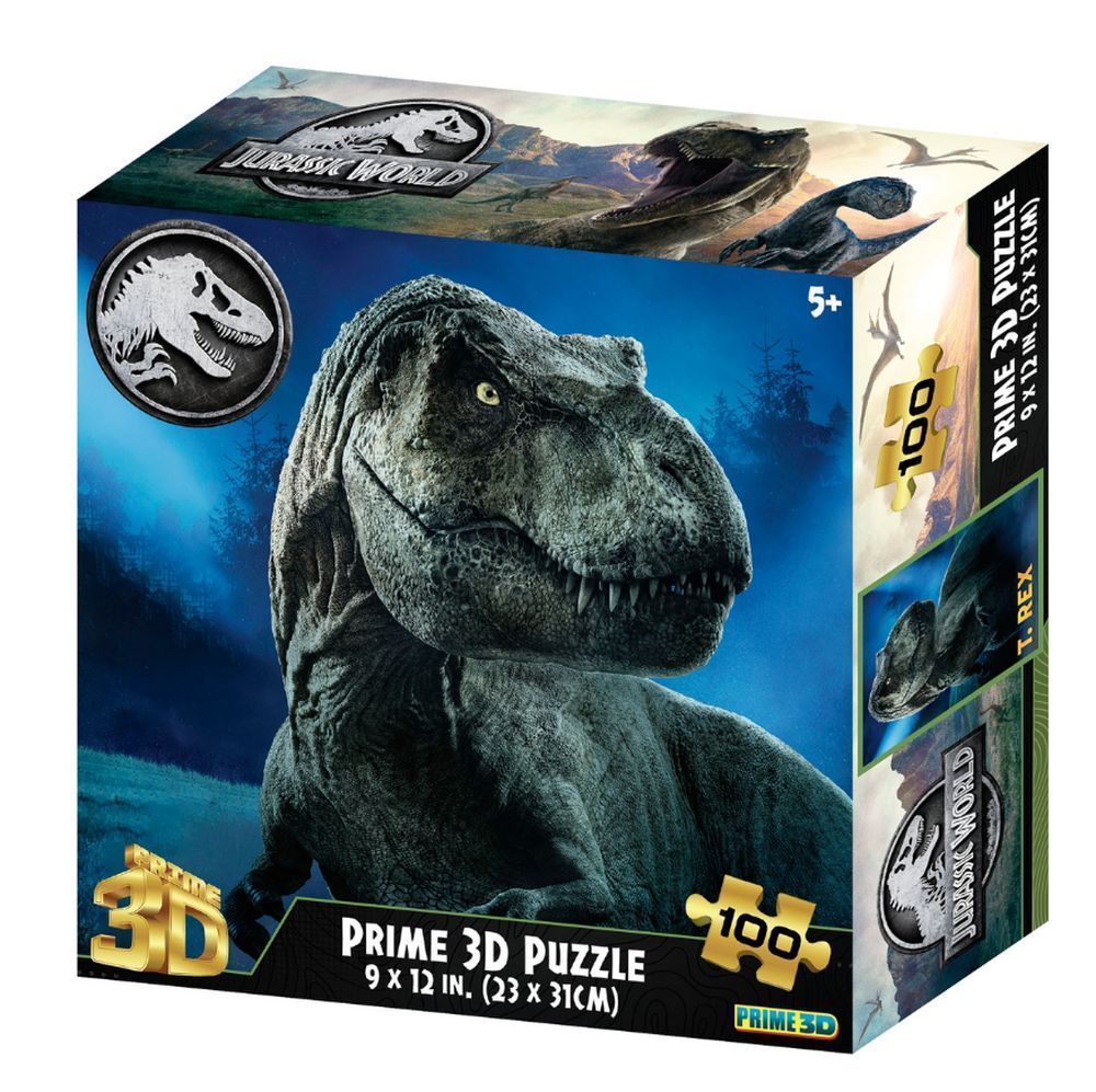 ROMPECABEZAS JURASSIC WORLD ALEATORIO ROMPECABEZA 3D 100 PIEZAS MODELO
