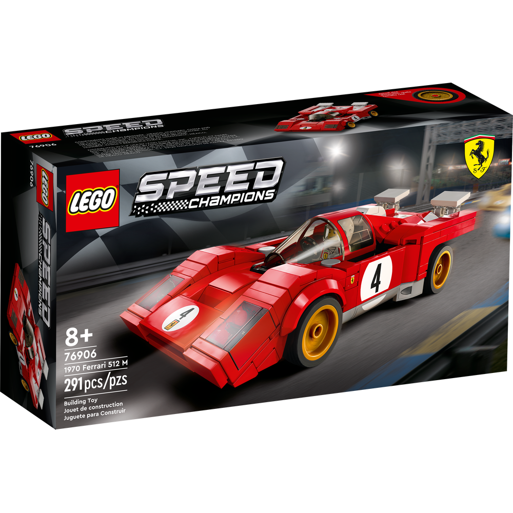 BLOQUES CONSTRUCCION LEGO 76906 1970 FERRARI 512 M