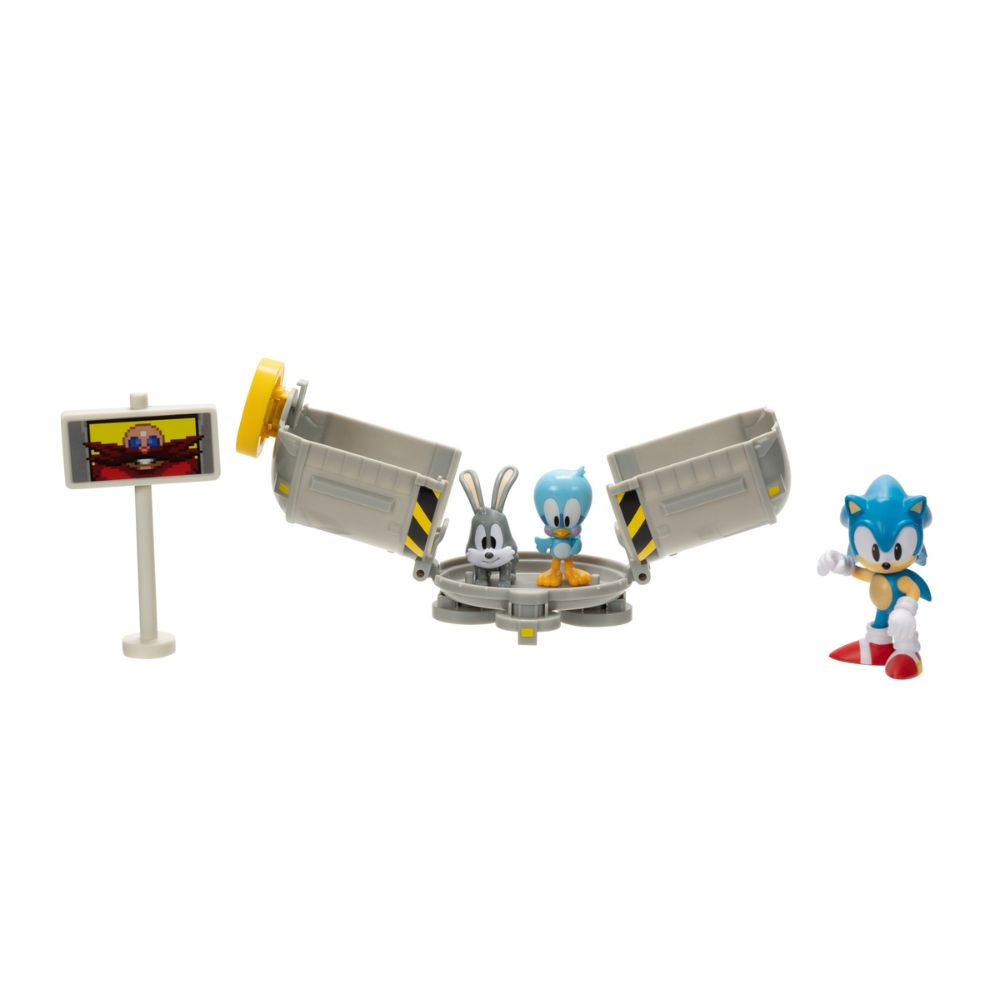 SET SONIC 418864 FIGURA ACCION DIORAMA LEVEL CLEAR - 4