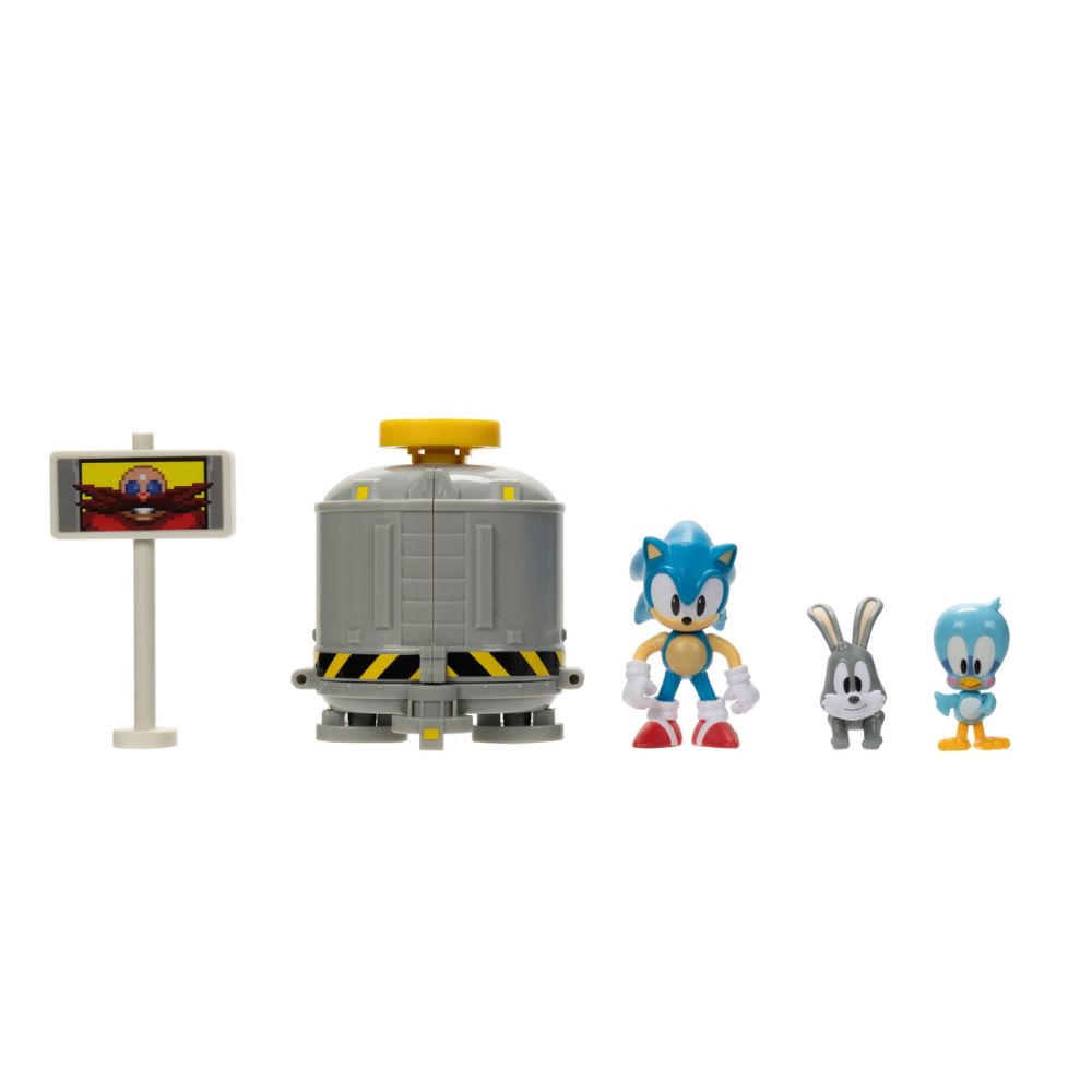 SET SONIC 418864 FIGURA ACCION DIORAMA LEVEL CLEAR - 5