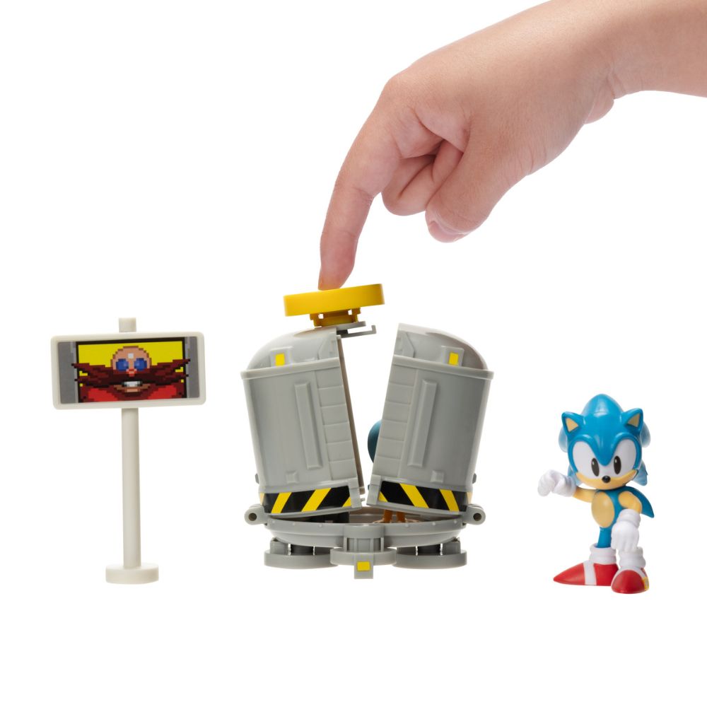 SET SONIC 418864 FIGURA ACCION DIORAMA LEVEL CLEAR - 6