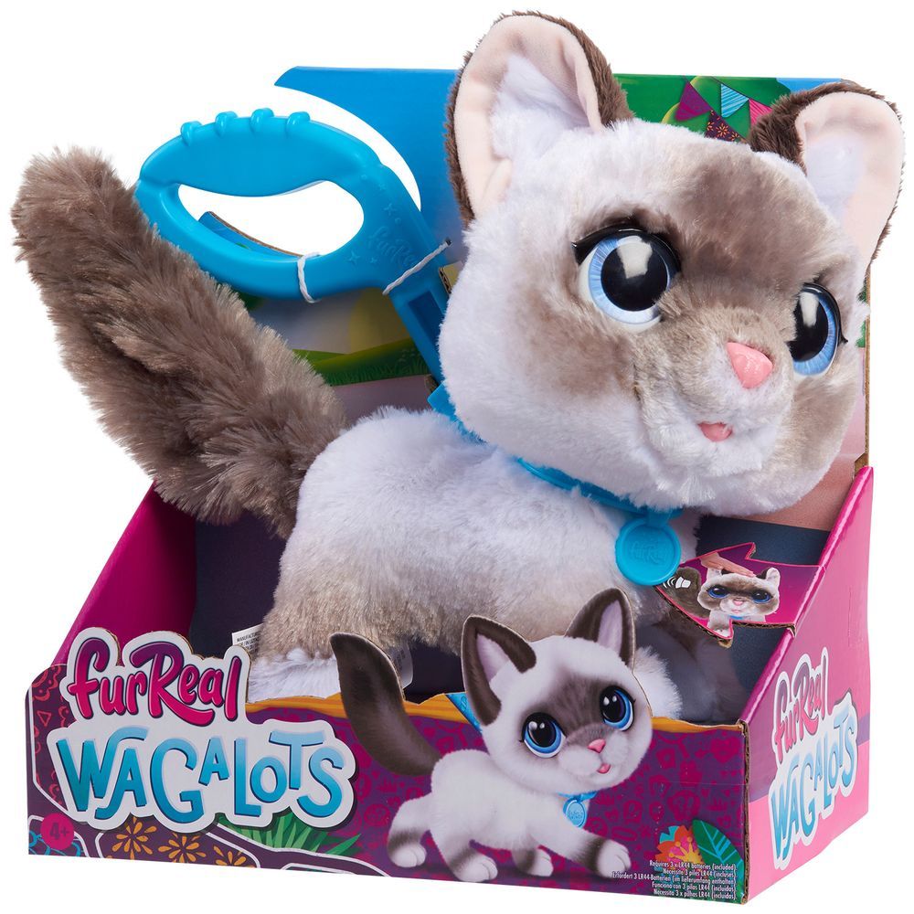 PELUCHE FURREAL GATITO WAG-A-LOT - 1