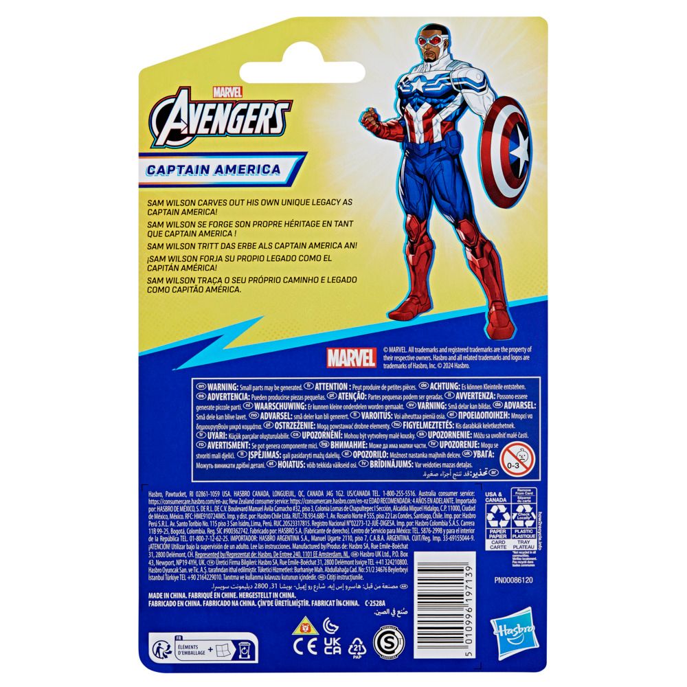Plasticolor Sottobicchieri Auto Marvel Capitan America - Confezione Da 2 - In PVC, Universali, Tagliabili, Proteggi Superfici