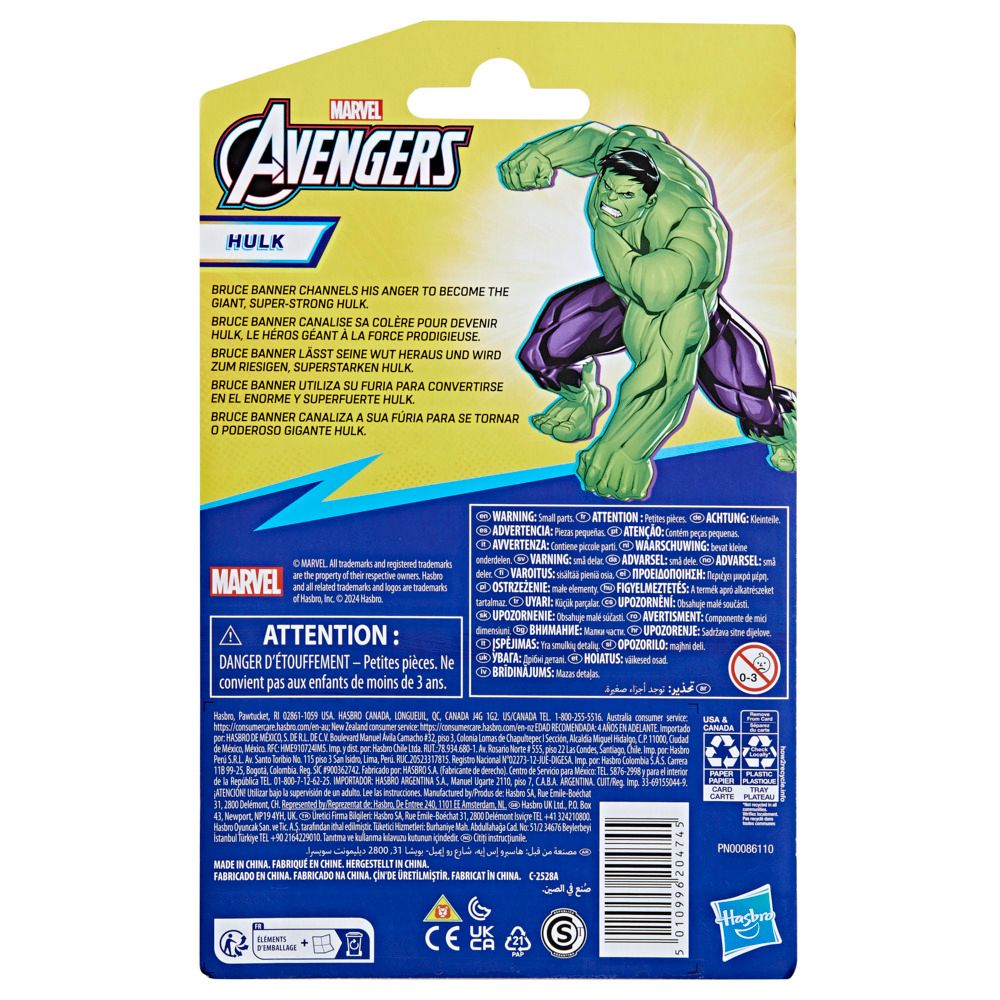 Avengers Comanchi – Figura Hulk 10 Cm, Personaggio Marvel, Minifigure Dipinta A Mano - 3