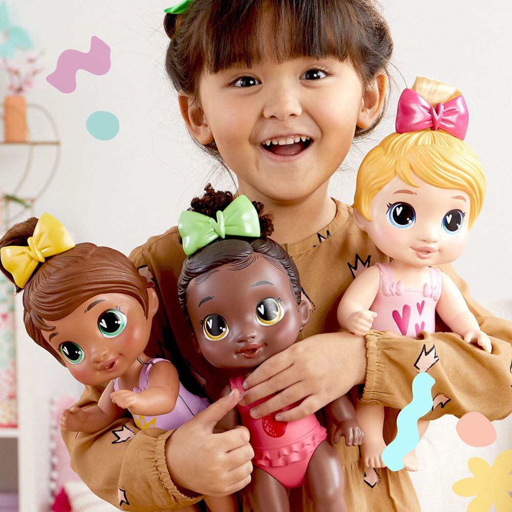 MUÑECA BABY ALIVE BURBUJAS RELAJANTES HARPER HUGS CABELLO RUBIO - 8