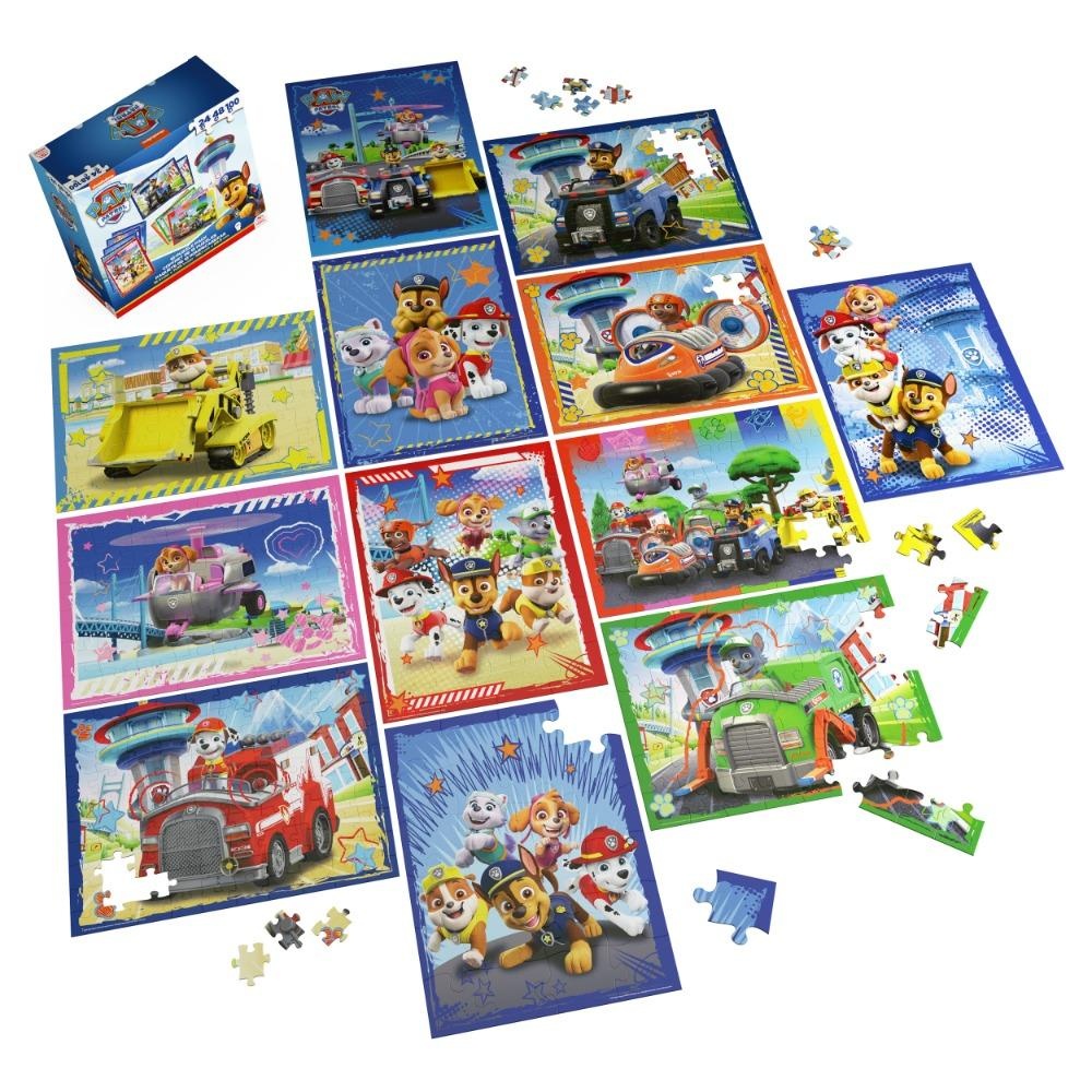 ROMPECABEZAS SPIN MASTER GAMES 6066856 PAW PATROL 12 EN 1 - 2