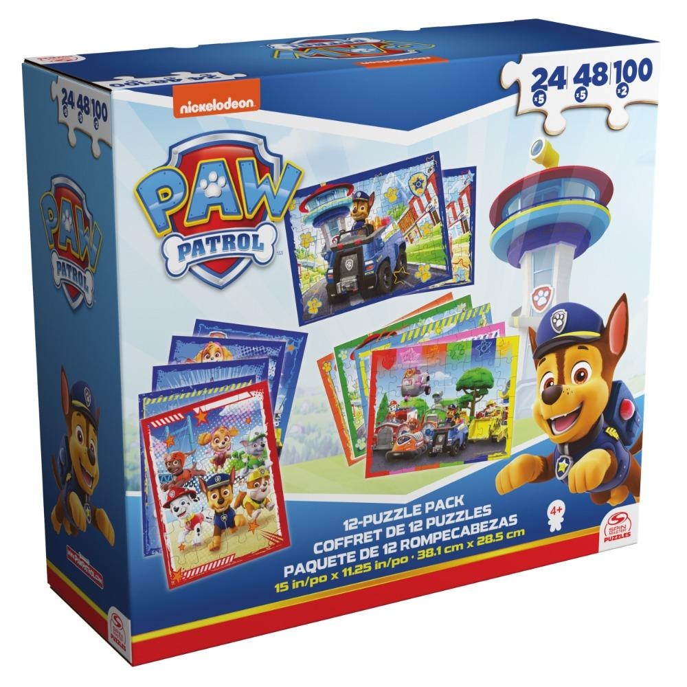 ROMPECABEZAS SPIN MASTER GAMES 6066856 PAW PATROL 12 EN 1 - 4
