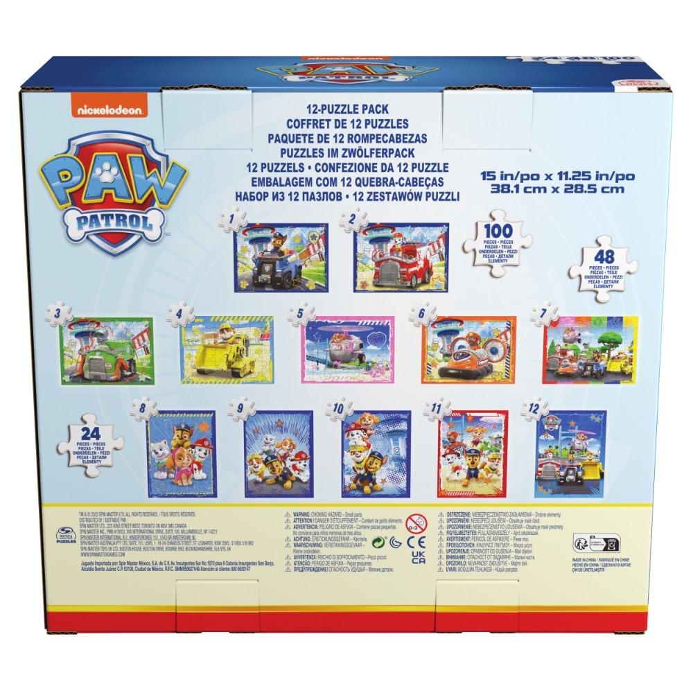 ROMPECABEZAS SPIN MASTER GAMES 6066856 PAW PATROL 12 EN 1 - 5