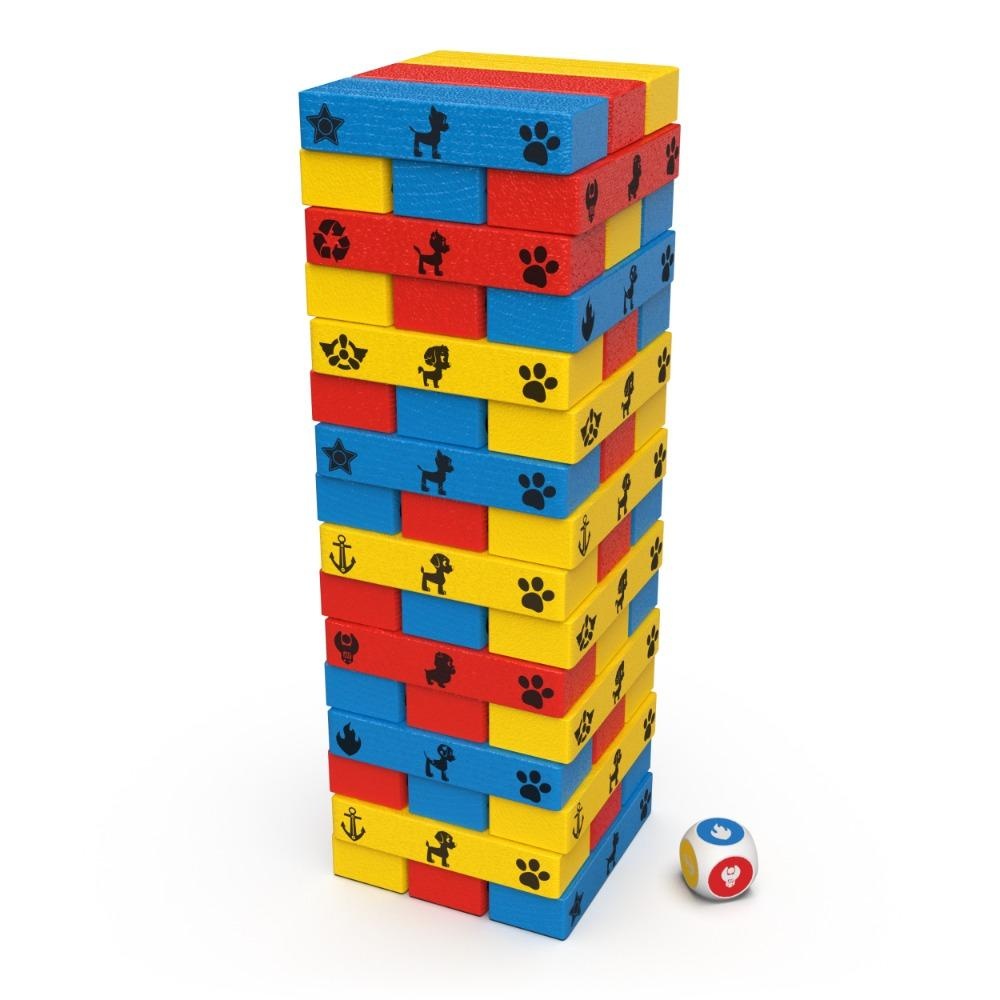 BLOQUES CONSTRUCCION SPIN MASTER GAMES 6066828 JUEGO MESA PAW PATROL TORRE - 2