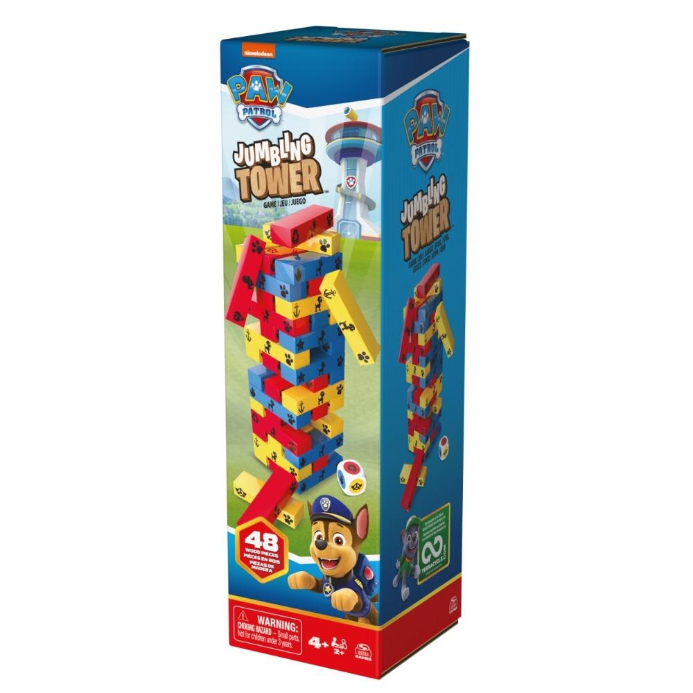 BLOQUES CONSTRUCCION SPIN MASTER GAMES 6066828 JUEGO MESA PAW PATROL TORRE - 4