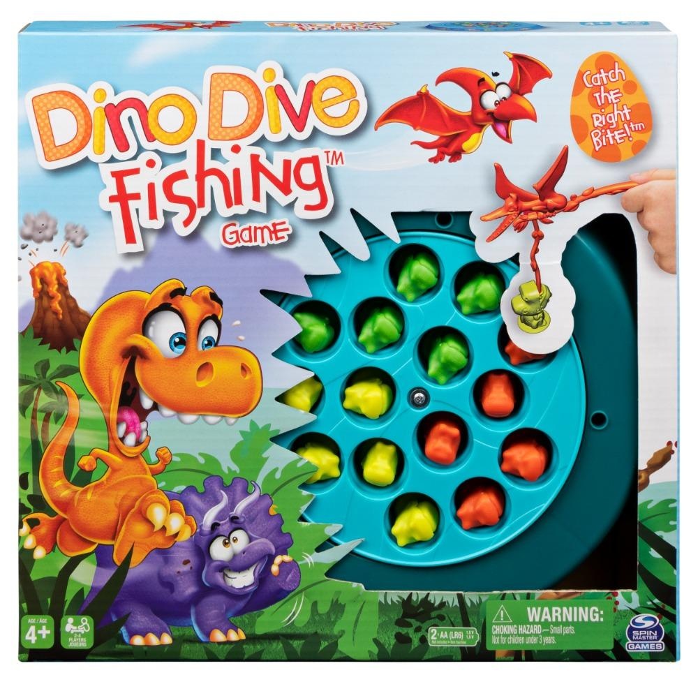 JUEGO DE MESA SPIN MASTER GAMES 6061077 PESCA DINOSAURIOS - 5