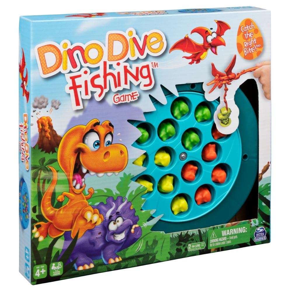JUEGO DE MESA SPIN MASTER GAMES 6061077 PESCA DINOSAURIOS - 6