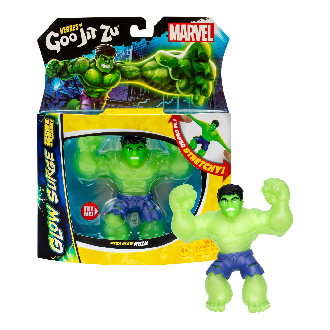 FIGURA ACCIÓN GOO JIT ZU MARVEL GLOW SURGE 42712 - 2