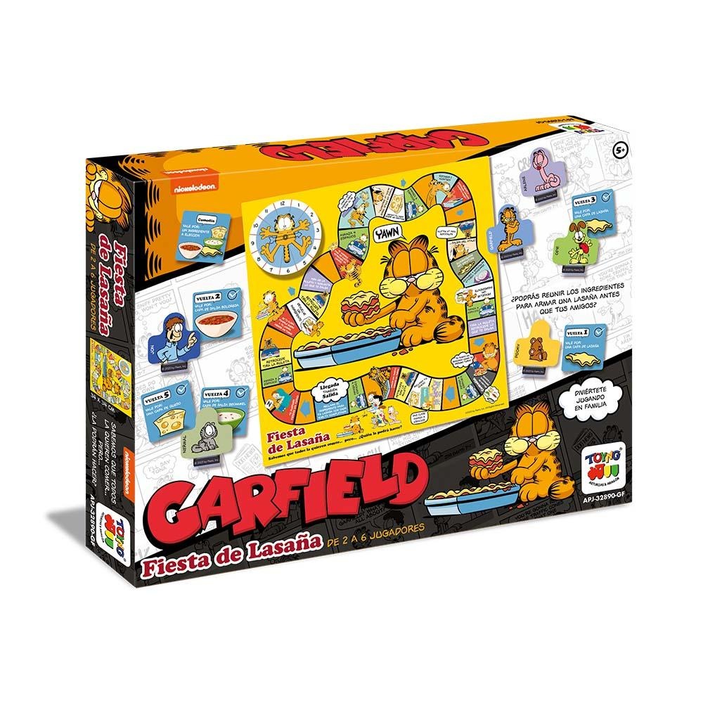 JUEGO DE MESA GARFIELD APJ-32890-GF FIESTA LASANA - 1